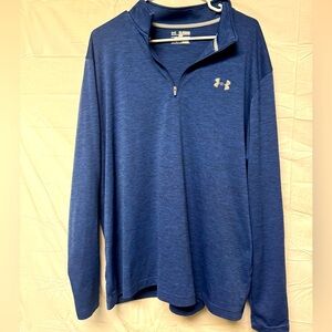 Men's Under Armour Tech 2.0 Half-Zip Top Color: Tech Blue Size: 2x
